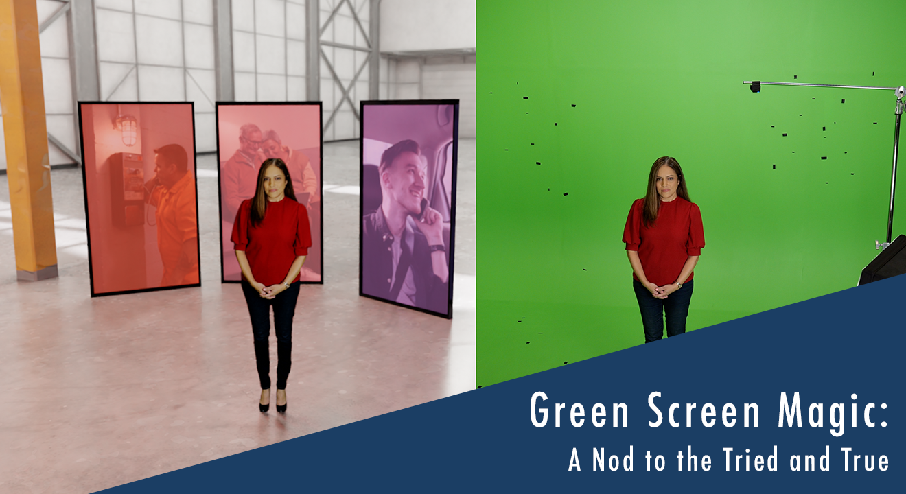 Green Screen Magic: A Nod to the Tried and True