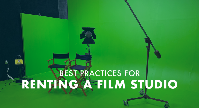 Renting a film studio best practices