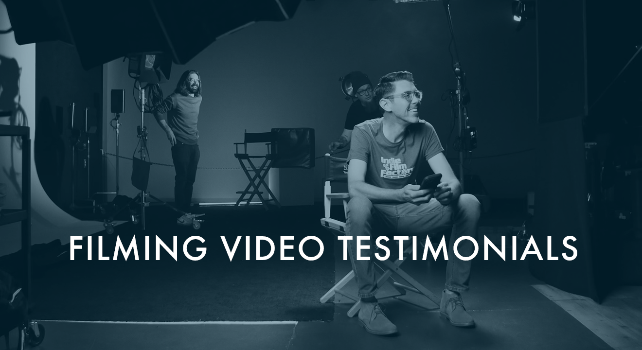 Filming Video Testimonials