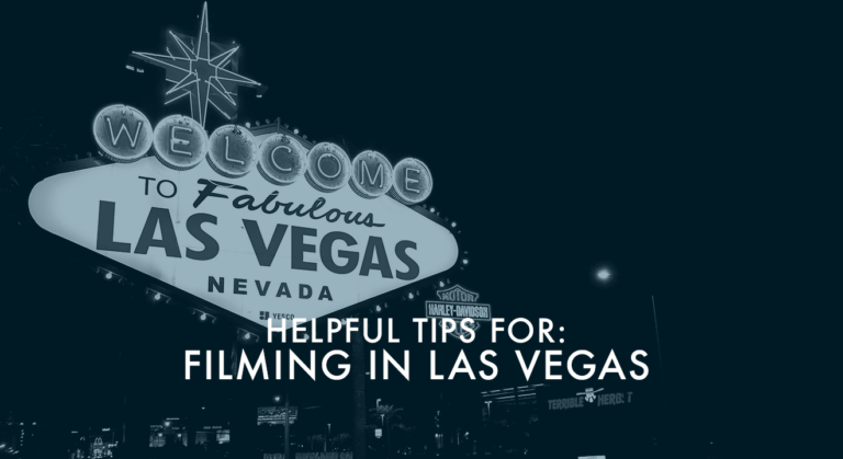 filming in Las Vegas