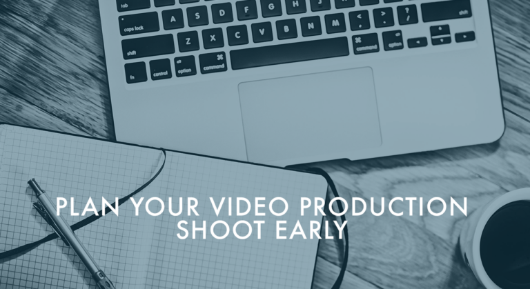 Plan your video production