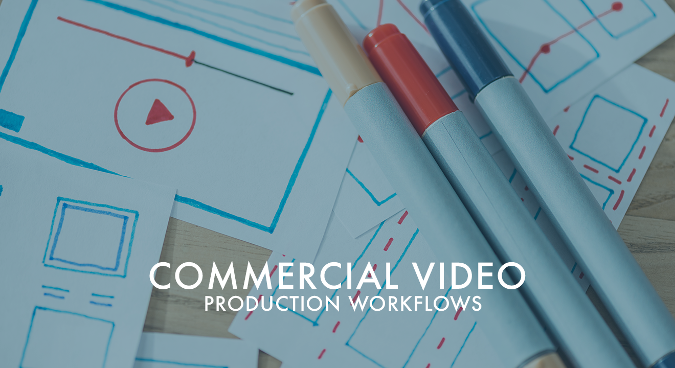 Commercial Video Production Workflows for businesses