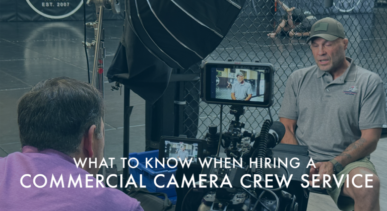 Hiring a Commercial Camera Crew Service